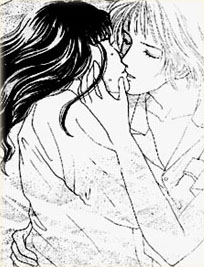 Rui and Tsukushi Kissing!